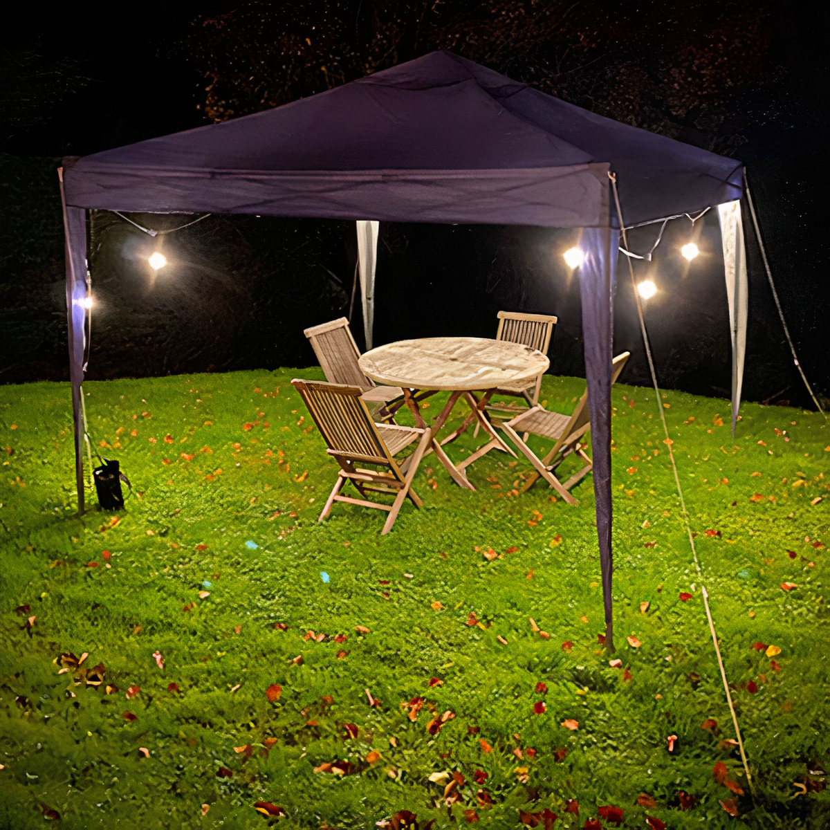 Win Rechargeable Battery Powered Outdoor Festoon Lights! Easy